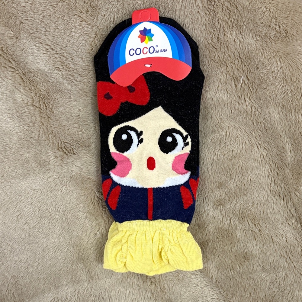 Snow White Socks Disney Princess Vintage Fairy Tale Ruffle Socks